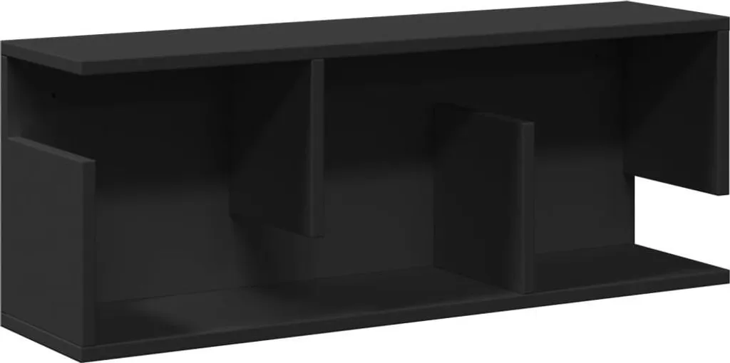 Offerta vidaXL Mobile a Parete Nero 80 cm | Spazio Extra Immediato