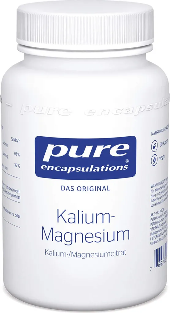 Soutien musculaire Potassium Magnésium Citrate 90 gélules sportifs