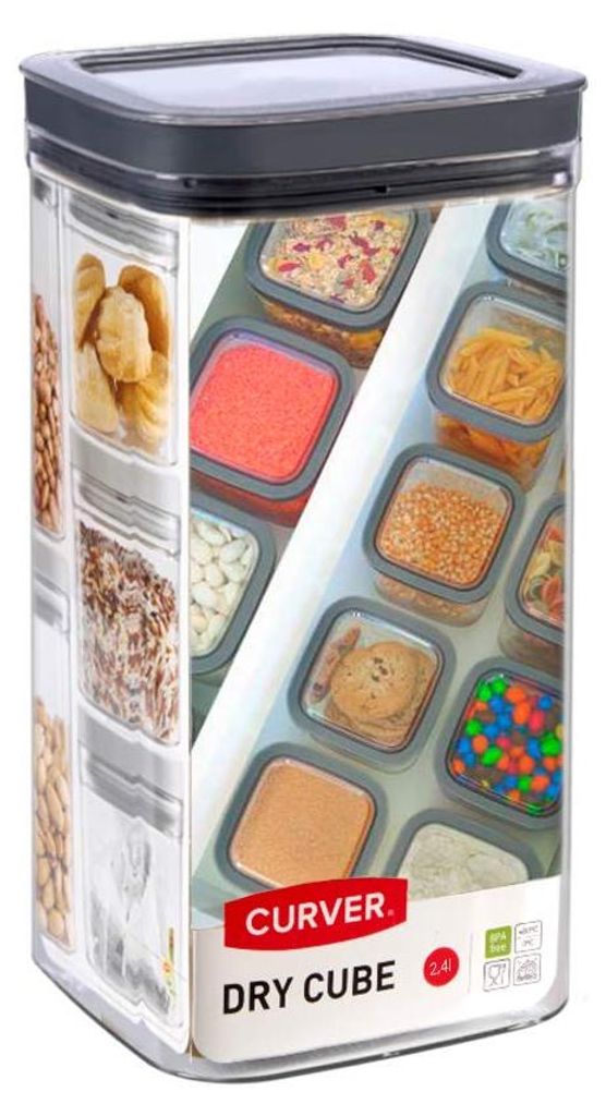 Curver pojemnik na sypkie dry cube 2,3l   Produktbild 