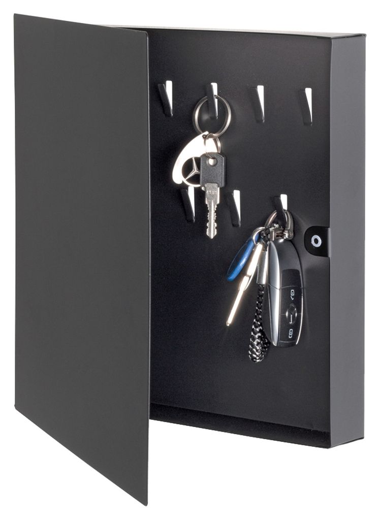 Schlüsselkasten - Schwarz - Metall - mit 9 | Kaufland.de