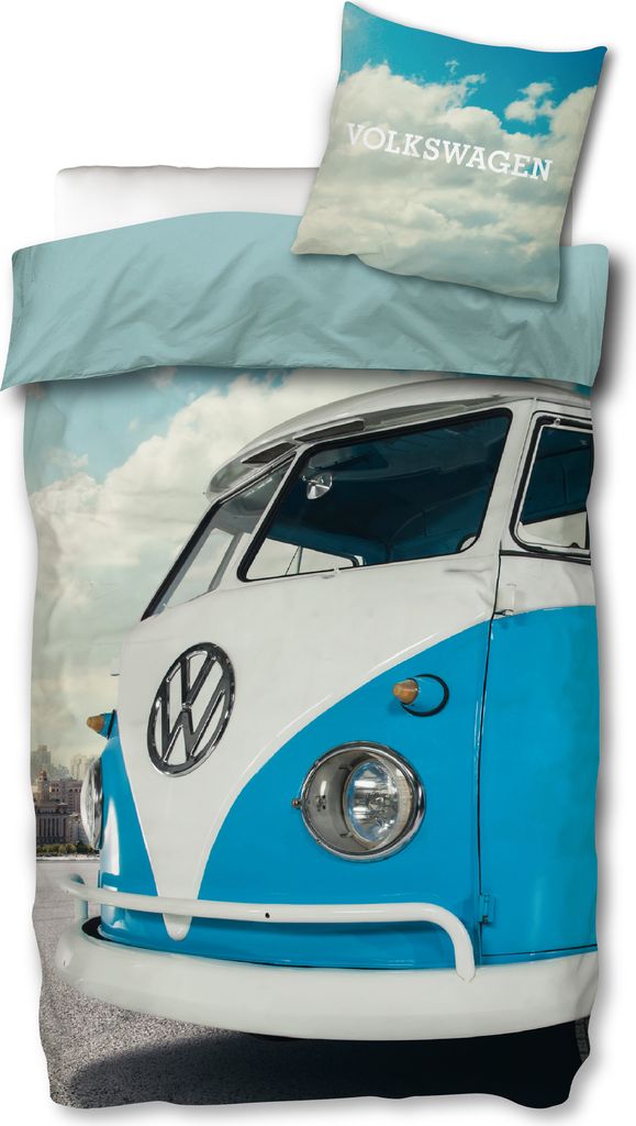 VW Volkswagen Bulli Sky Bettwäsche Linon / Renforcé 059-B Bettbezug