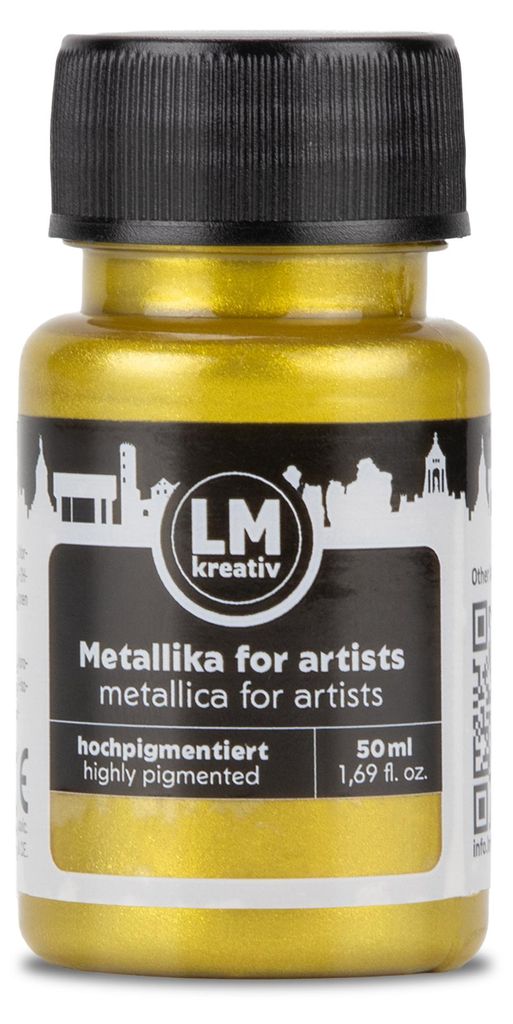 LM-Kreativ Metallika for Artists 50 ml, Gold – Produktbild 