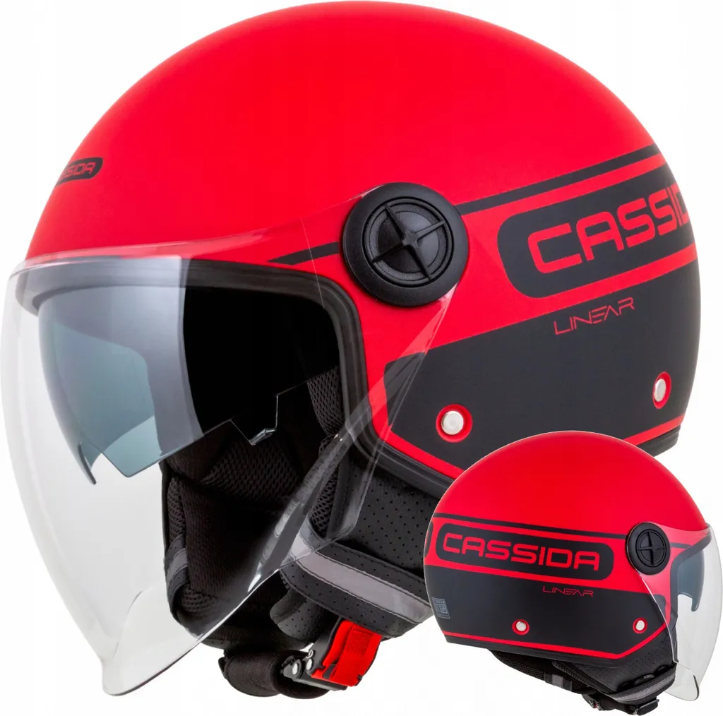 Casque scooter léger CASSIDA Handy Plus Linear XS trajets quotidiens - 2