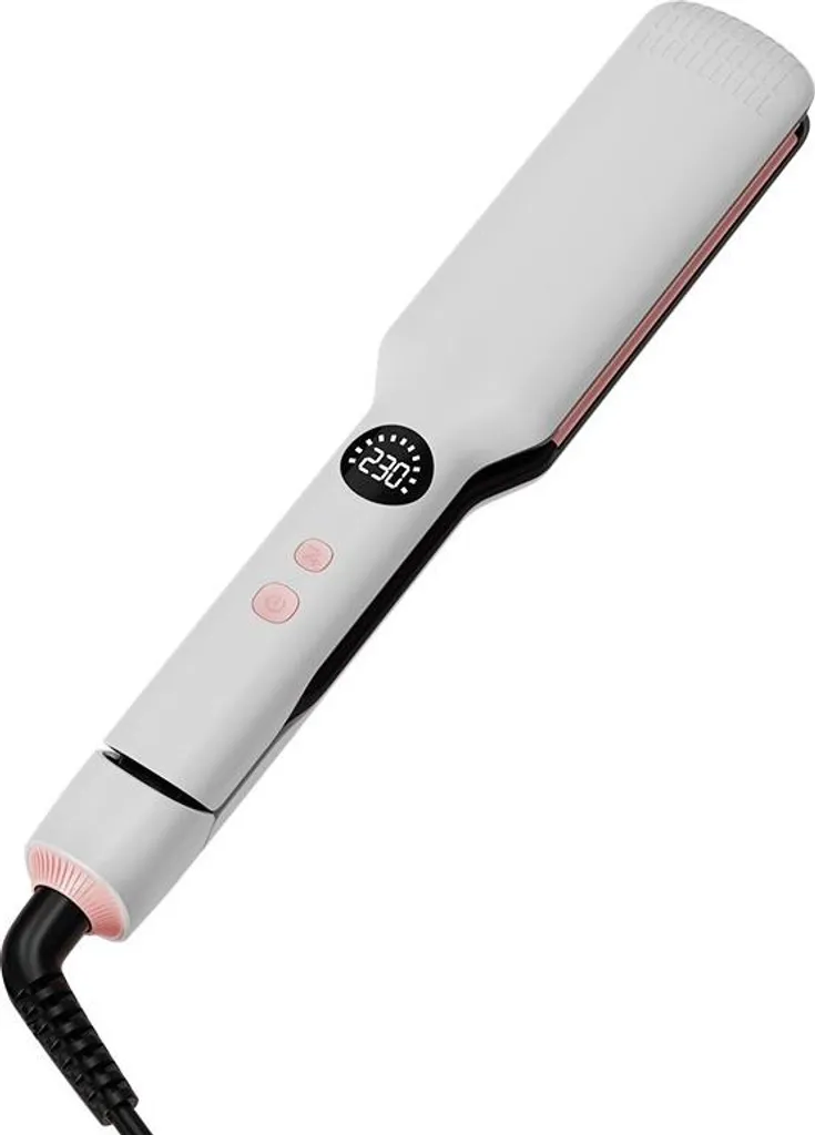 INF Lisseur Cheveux Professionnel Blanc à Chauffage Rapide 2-en-1