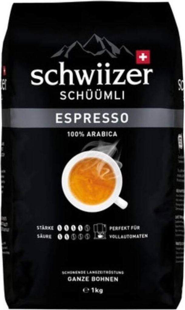 Schwiizer Schüümli Zrnká espressa 1Kg Obrázok produktu 