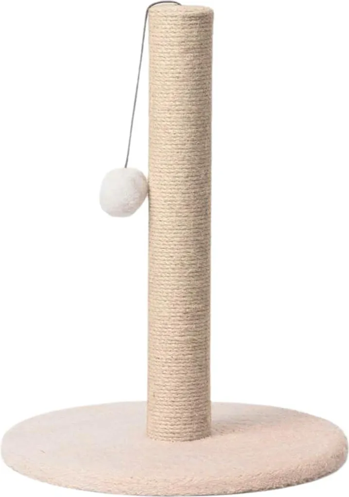 Graffiatoio Graffiatoio a torre 40 cm x 30 cm Beige