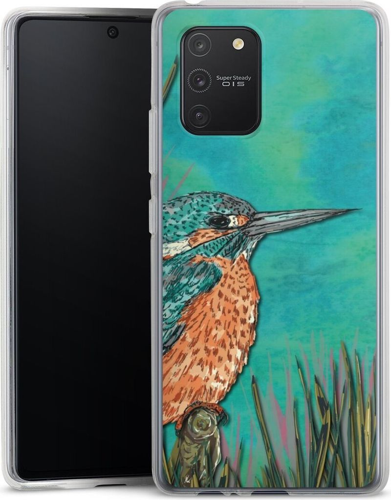 DeinDesign Handyhülle für Samsung Galaxy S10 Lite Silikon Hülle Case Smartphone Schutzhülle Malerei Tiere Vogel