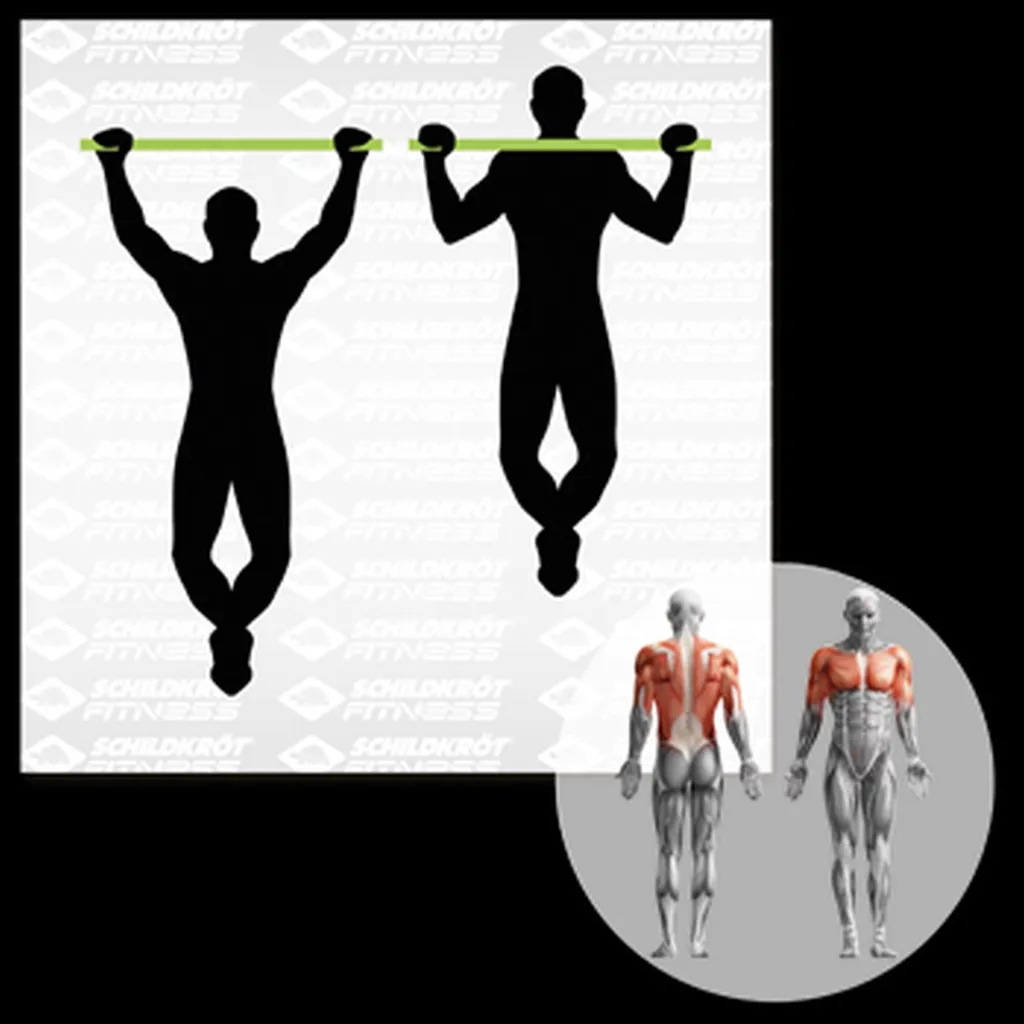 Barre de traction SCHILDKRÖT 960146 Pull-Up Bar de porte robuste - 12