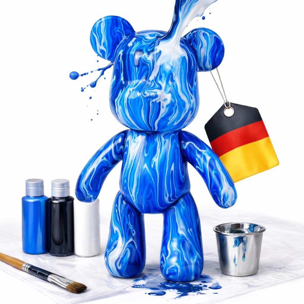 Worldwide DIY Malbär – Bastelset für Kinder & Erwachsene | Produktbild 