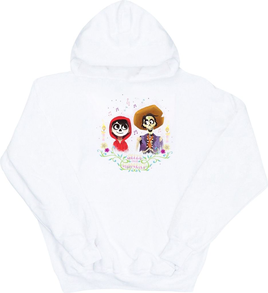 Disney - "Coco" Kapuzenpullover für Herren BI6263 (M) (Weiß)