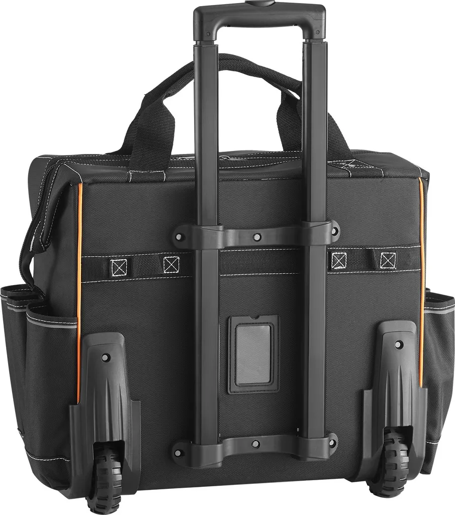 Sac à outils de chantier sur roulettes idéal pour techniciens itinérants