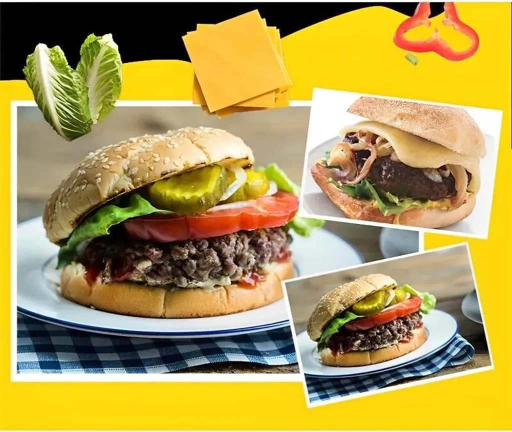 Machine à Petit-Déjeuner 500W - Mini Sandwich Maker et Burger Grill EU