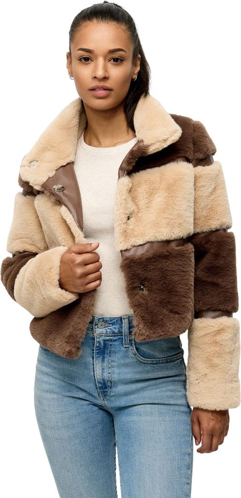 Tazzio Damen Übergangsjacke F805 (Braun, S) Produktbild 