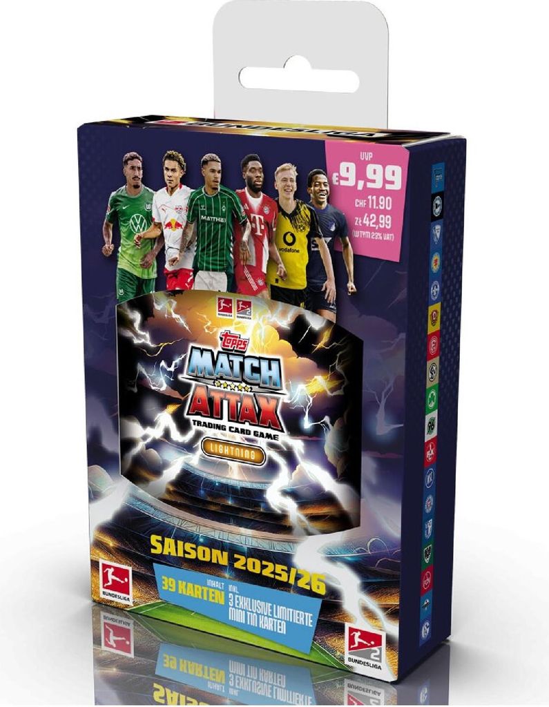 Produktbild von Topps Sammelkarte Topps Match Attax Bundesliga 2025/2026 - MINI TIN