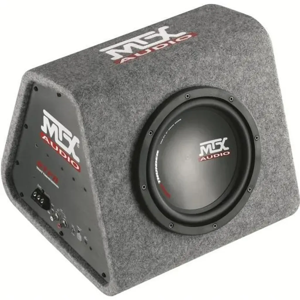 Subwoofer 120W RMS MTX RTP8 avec Amplificateur Classe-D et Tube 20 cm