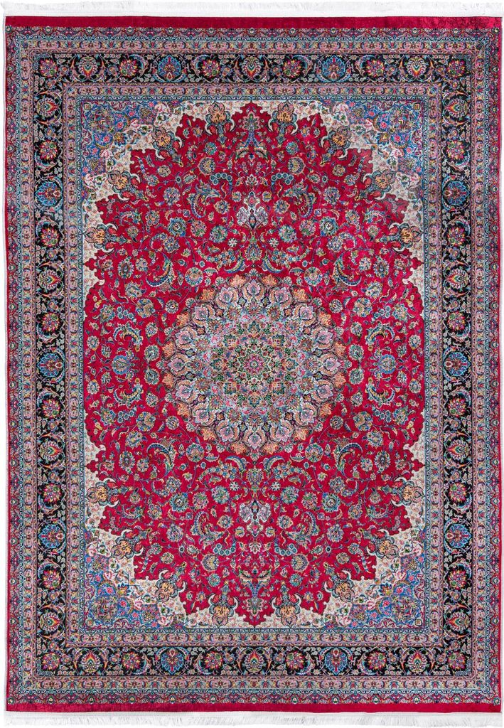 Rot Teppich Mazovia - Oriental, Traditionell Teppich für Wohnzimmer, Schlafzimmer, Büro im griechischen Stil - Maschinenwaschbar - 160 x 230 cm