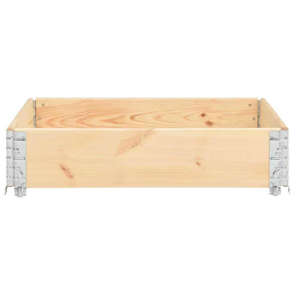 Letto rialzato 100x100 cm in legno di pino massiccio Immagine del prodotto 