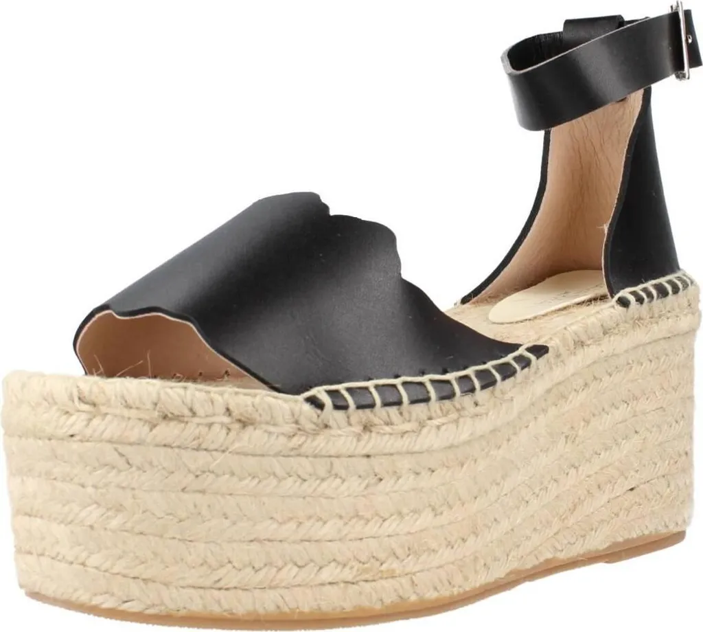 Sandalias Mujer Clara Duran 635cd Noir - Sandales Anti-fatigue en Cuir