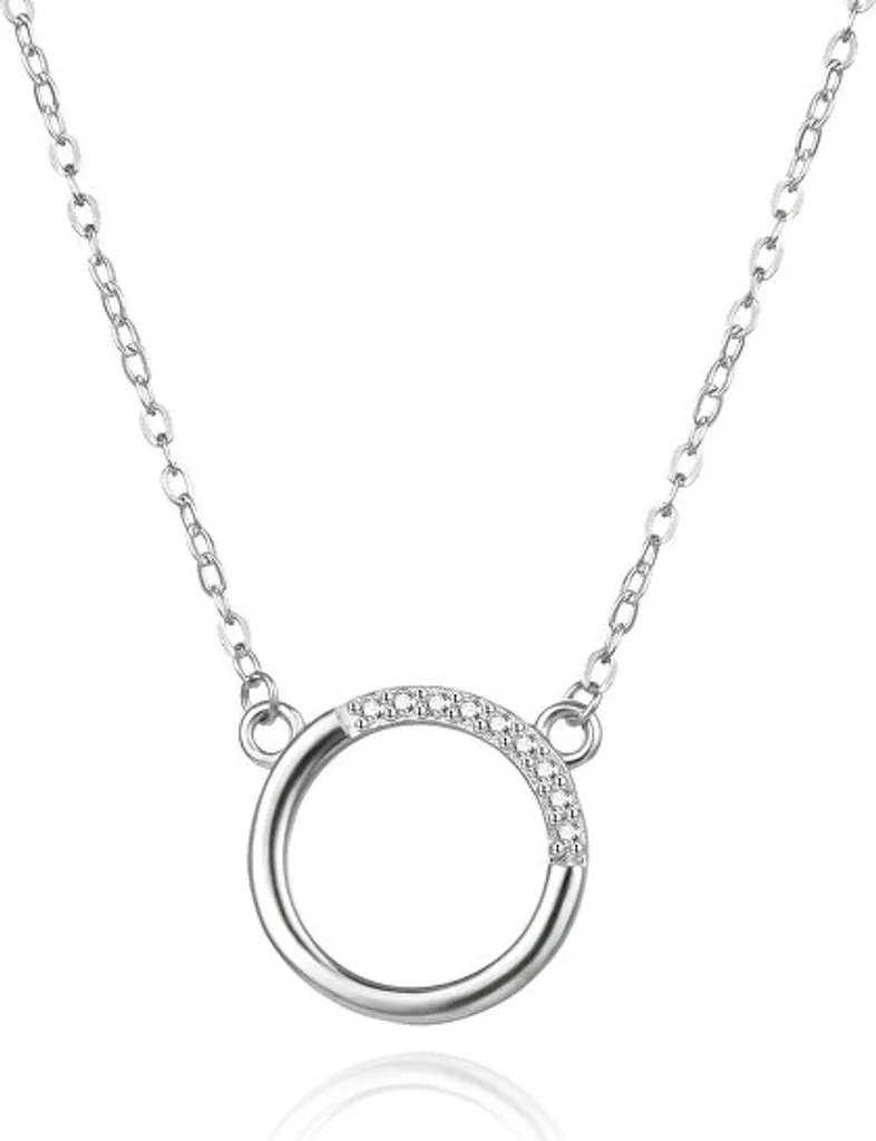 Regalo Donna Anello Argento AGS1549/47 - Simbolo di Unione Catena