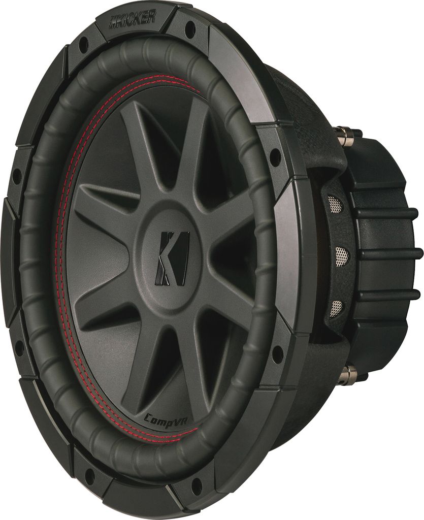 KICKER Subwoofer Bassbox 10" Comp-VR Woofer 43 CVR104 25cm Auto Hifi 700 W MAX