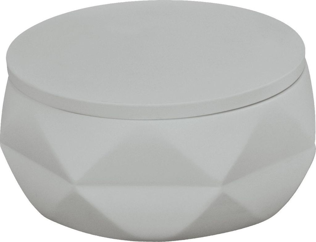 Kleine Wolke Wattedose CRACKLE JAR Platinfarben Produktbild 