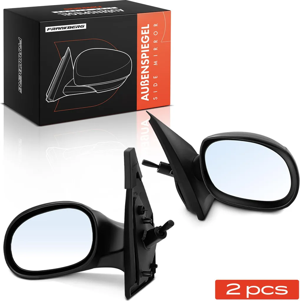 Paire de Rétroviseurs pour Citroën C2 JM 2003-2012 - Miroirs Complets