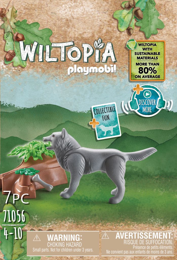 Coiffes De Loup Pour Figurines Playmobil - Lot D'Occasion