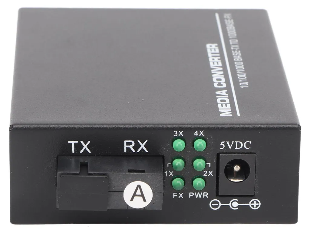 Convertisseur Ethernet pour Extension Réseau Fibre Monomode Simplex Gbe - 7