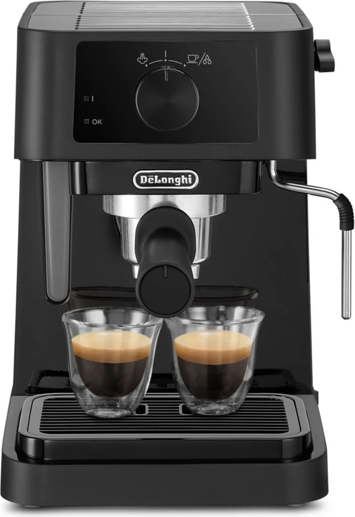 Machine expresso DeLonghi EC230 compacte 15 bar pour éviter les dosettes