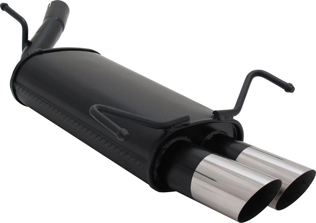 Novus Sportauspuff für Opel Corsa C 2x76mm MS-Design Produktbild 