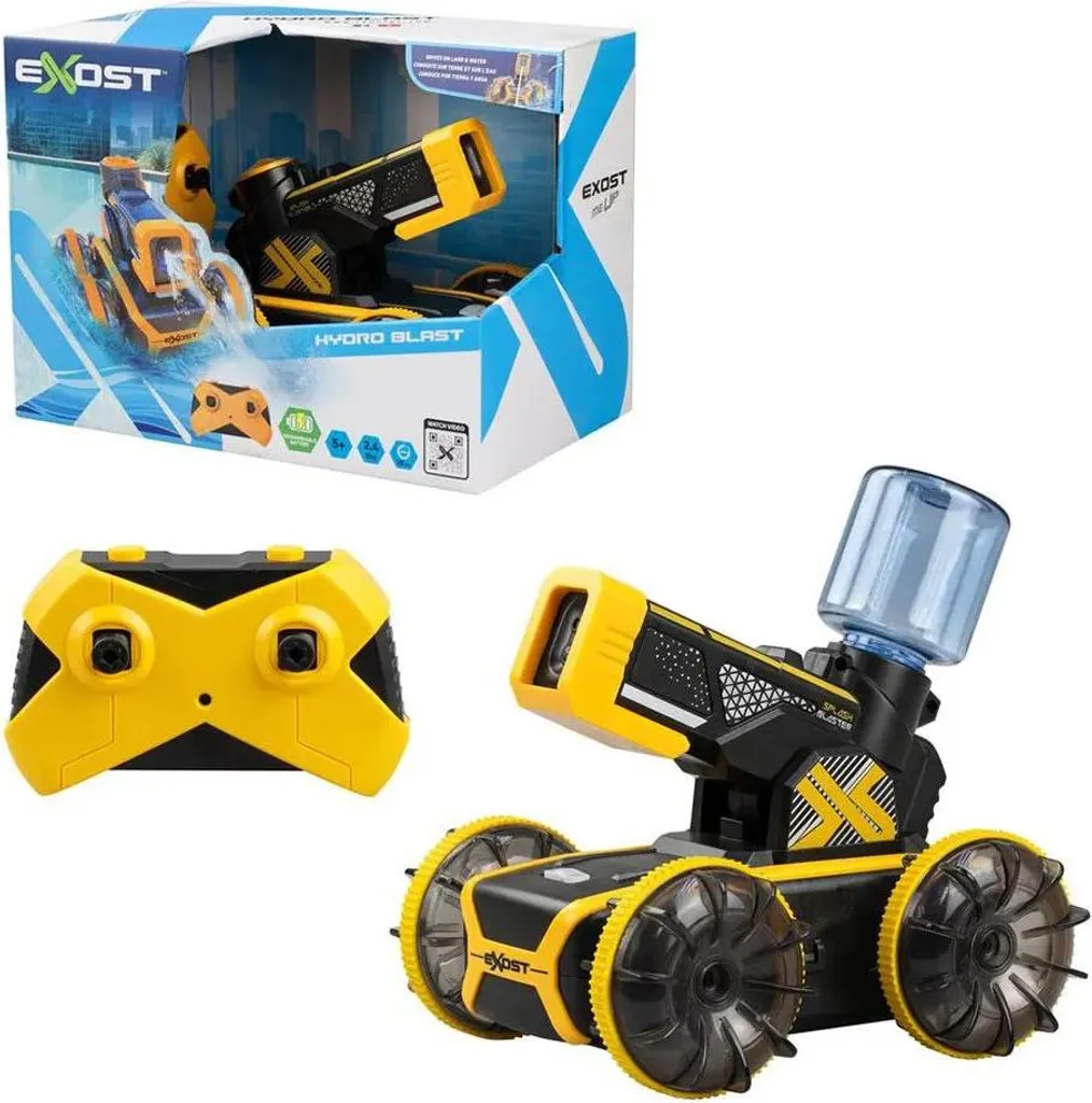 Exost 20722 Voiture Télécommandée 360 Cross Rouge pour Enfant dès 5 Ans