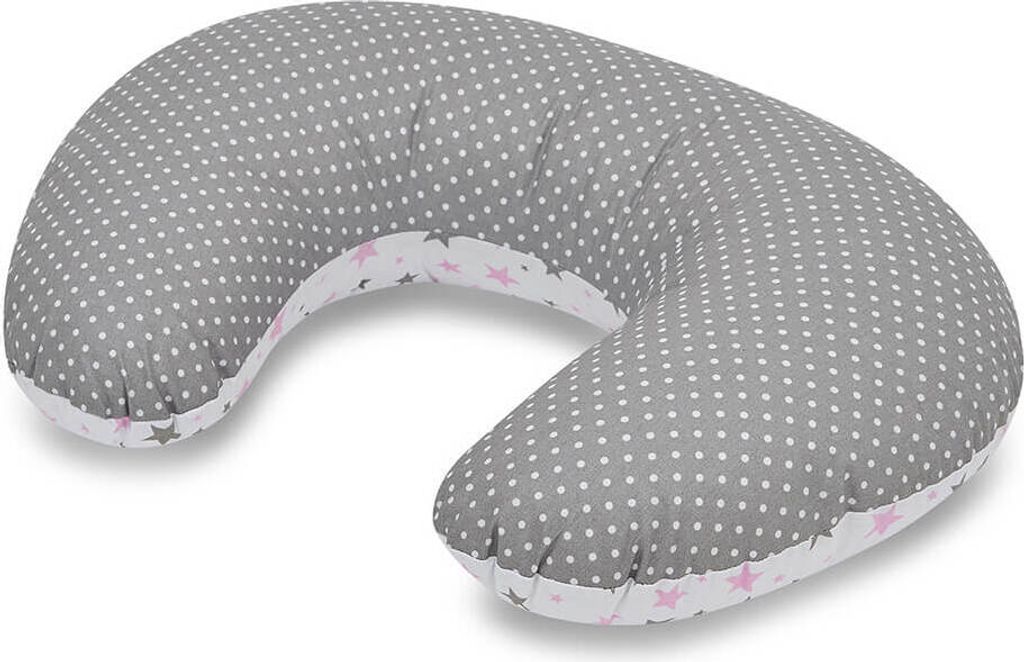 Bellochi Klein Stillkissen mit Bezug - aus 100% Baumwolle - - Baby Lagerungskissen - Kuschelkissen - 40x60 cm Multifunktionale Positionierung - gir...