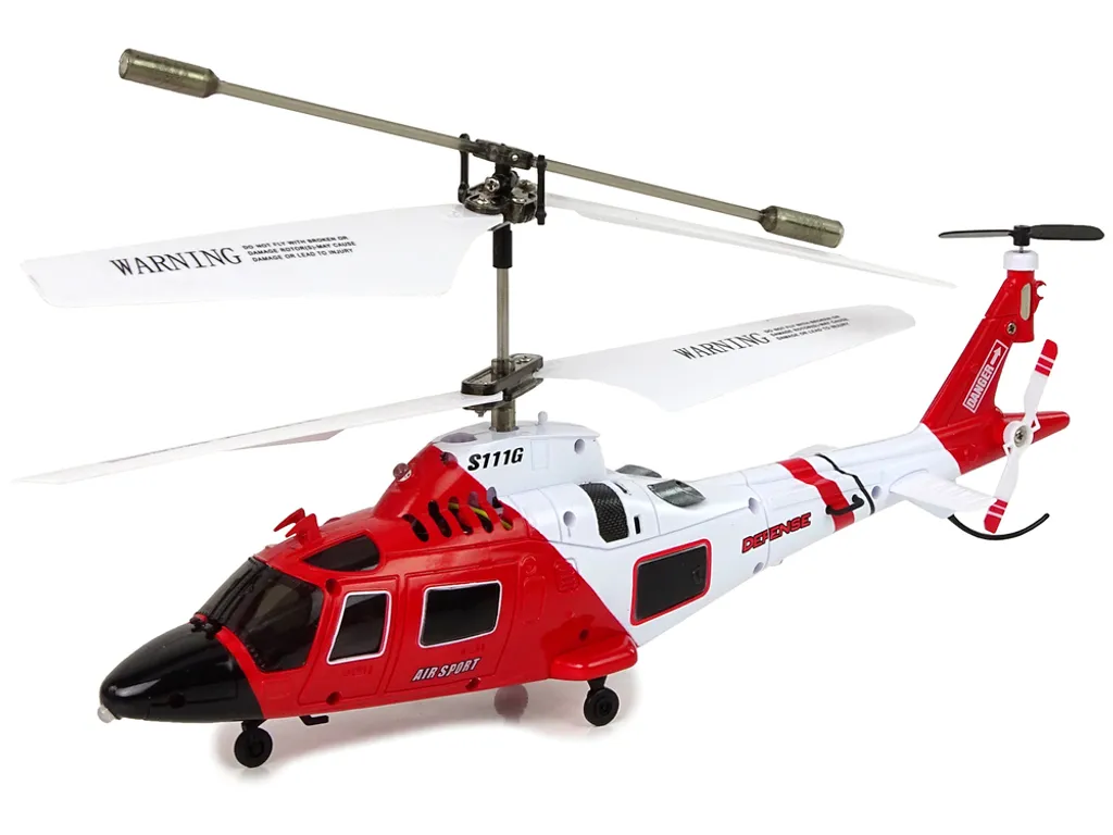 Hélicoptère SYMA S111G R/C Télécommandé avec Gyroscope et Lumières LED