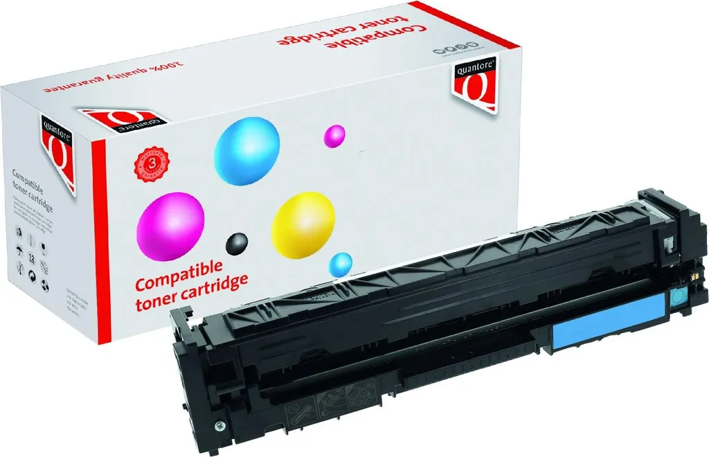 Toner CF531A 205A Bleu Quantore pour des impressions nettes et vives