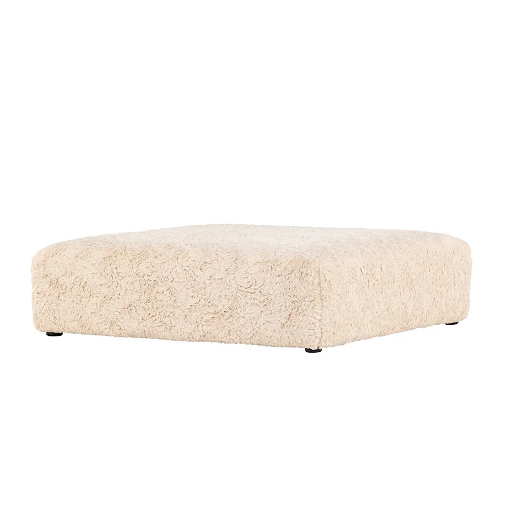 Tabouret de jardin beige design Frankie - Mobilier d'extérieur Vind