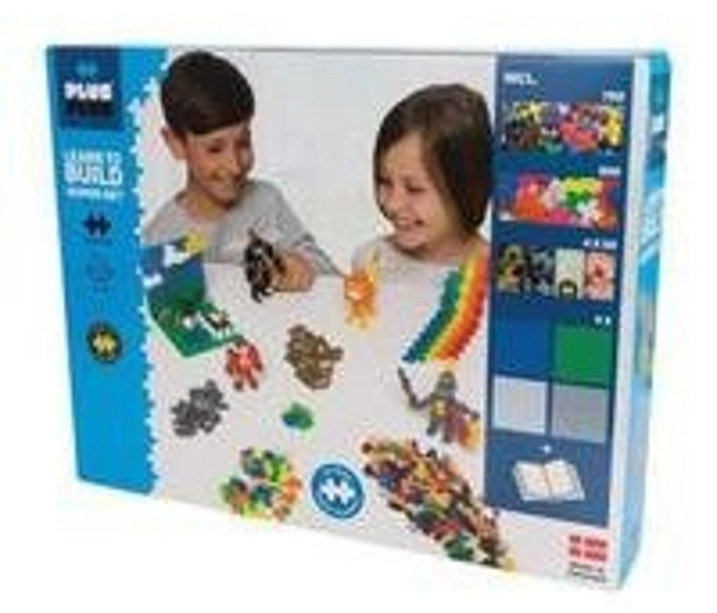 Klocki Plus Plus Mini Basic Neon Super Set, 1200 Teile Produktbild 