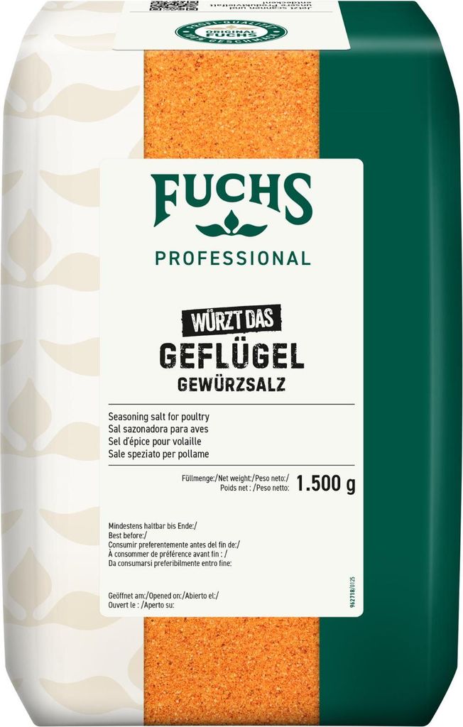 Fuchs Professional Geflügel Gewürzsalz Qualität und Genuss Produktbild 