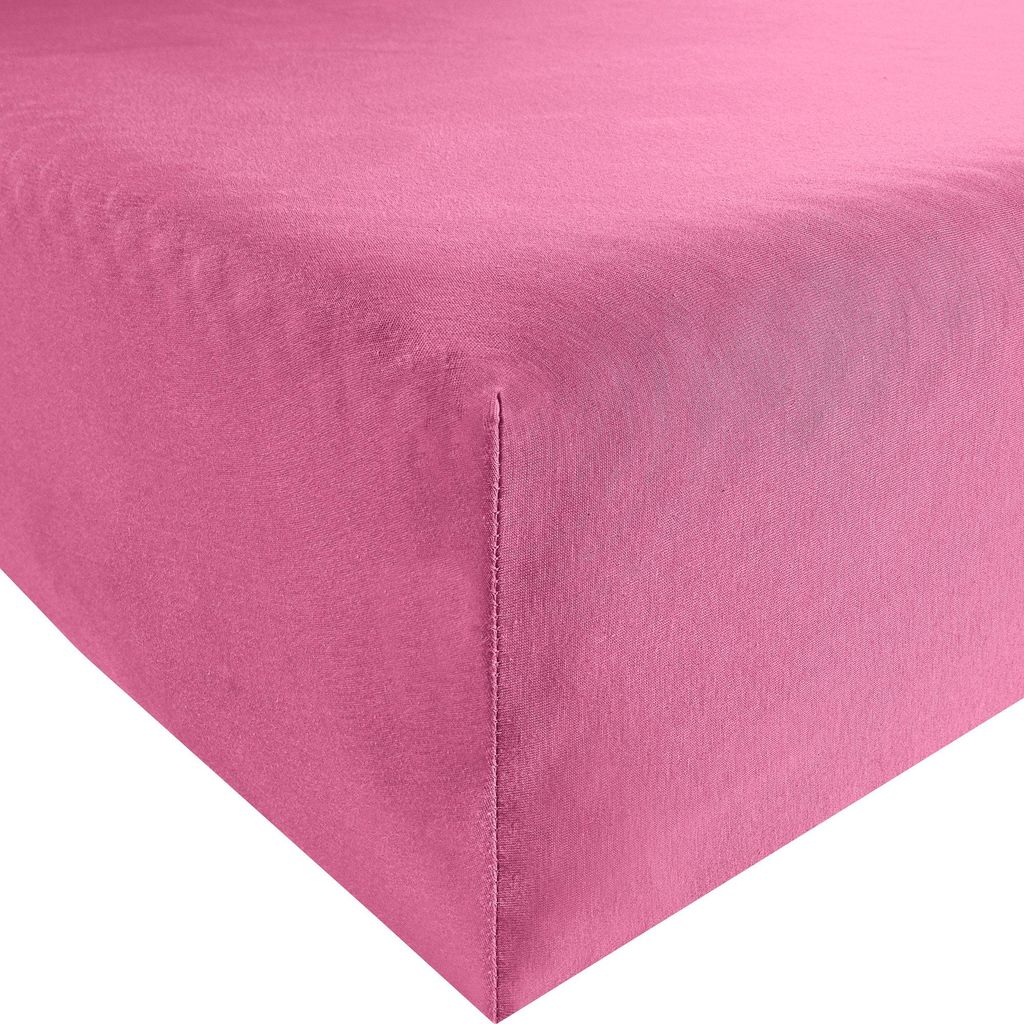 REDBEST Spannbettlaken San Francisco" rosa 90x190 cm - 100x200 cm"