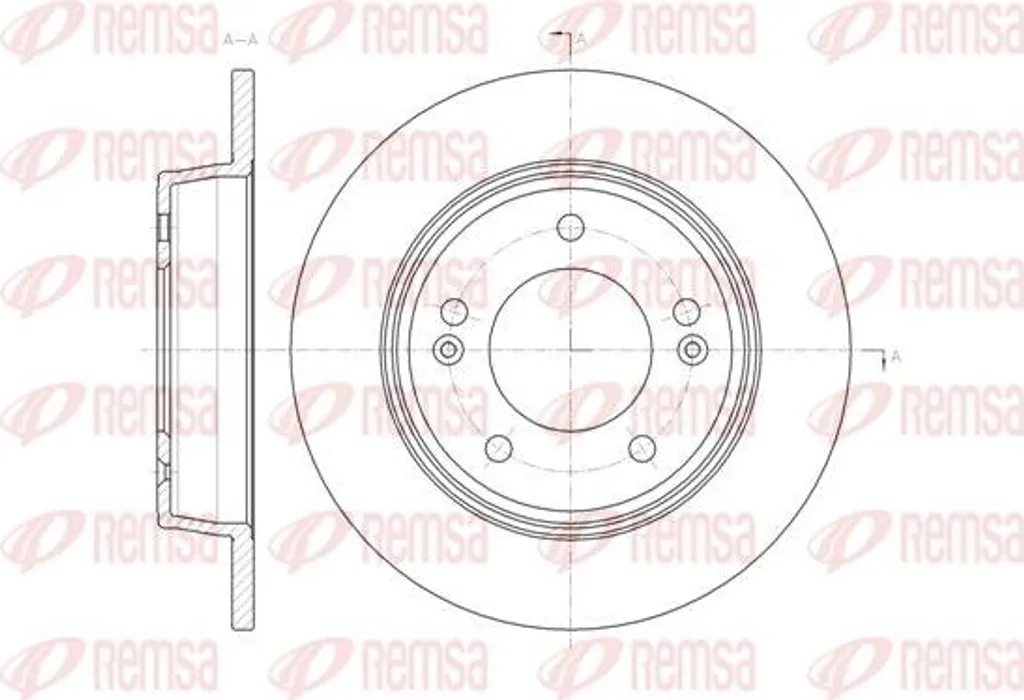 Disque de frein 584113X300 pour entretien Hyundai Elantra et Kia Ceed