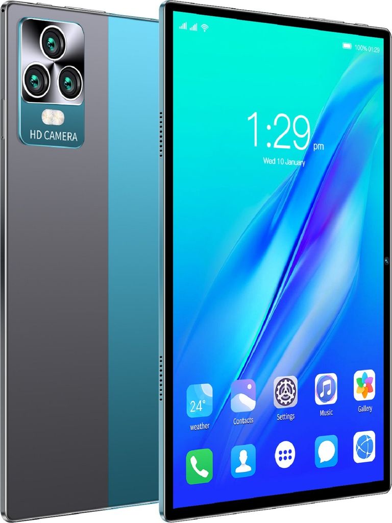 10,1-Zoll-Tablet Android 8.1 SmartPad mit 2 GB + 32 GB 1280 x 800 IPS HD-Touchscreen, 5 MP + 8 MP Dual-Kamera, unterstuetzt BT/WIFI 2,4 G und 5,0 G...