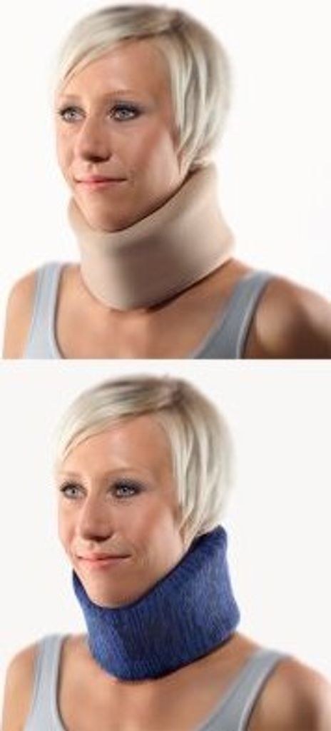 Bort Cervicalstütze StabiloNec Eco mit Verstärkungsspange>>>>Farbe: blau/schwarz Gr. 2