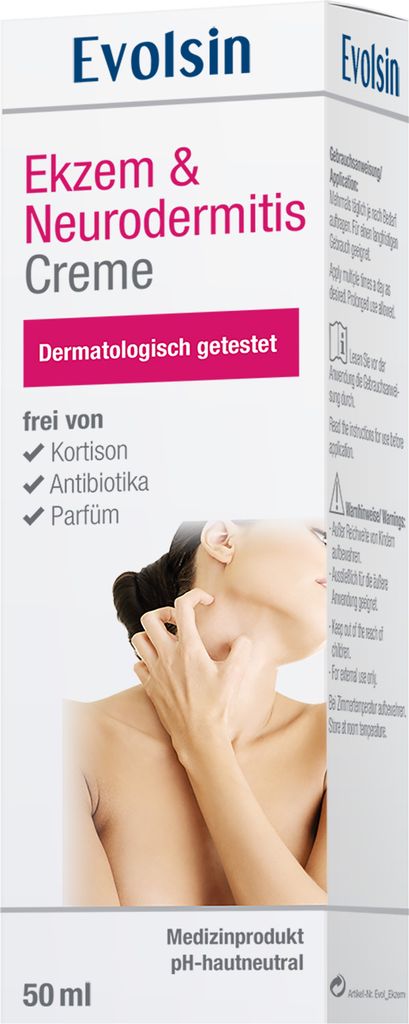 Medizinische Creme, Evolsin, Behandlung von Produktbild 