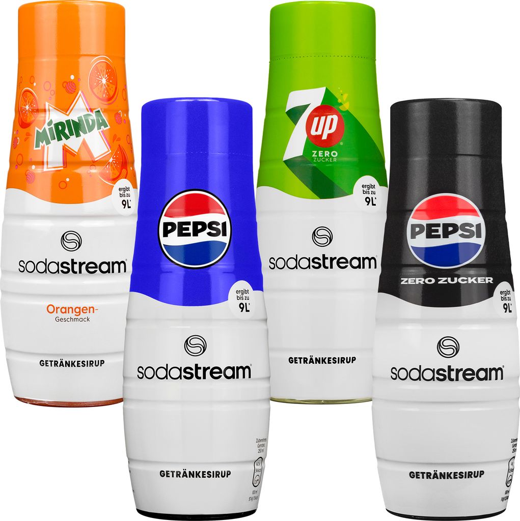 SodaStream Getränke-Sirup Pepsi, Pepsi MAX, Mirinda, 7UP Produktbild 