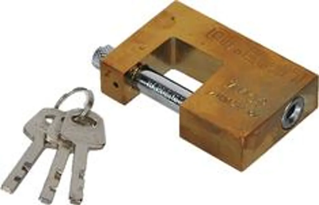 Cadenas avec goupille en laiton AGTECH Z7214 haute résistance corrosion