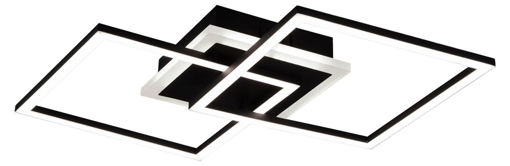 Lampada da soffitto moderna con LED integrato VENIDA nero Immagine del prodotto 