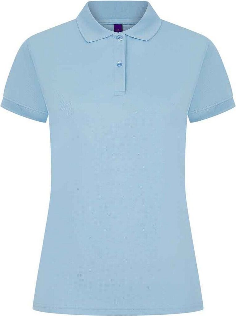 Henbury - Poloshirt für Damen PC4224 (3XL) (Hellblau)