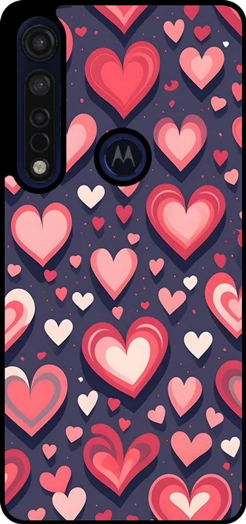 Cover Motorola Moto G8 Plus TPU Cuore | Protezione Smartphonica Elegante