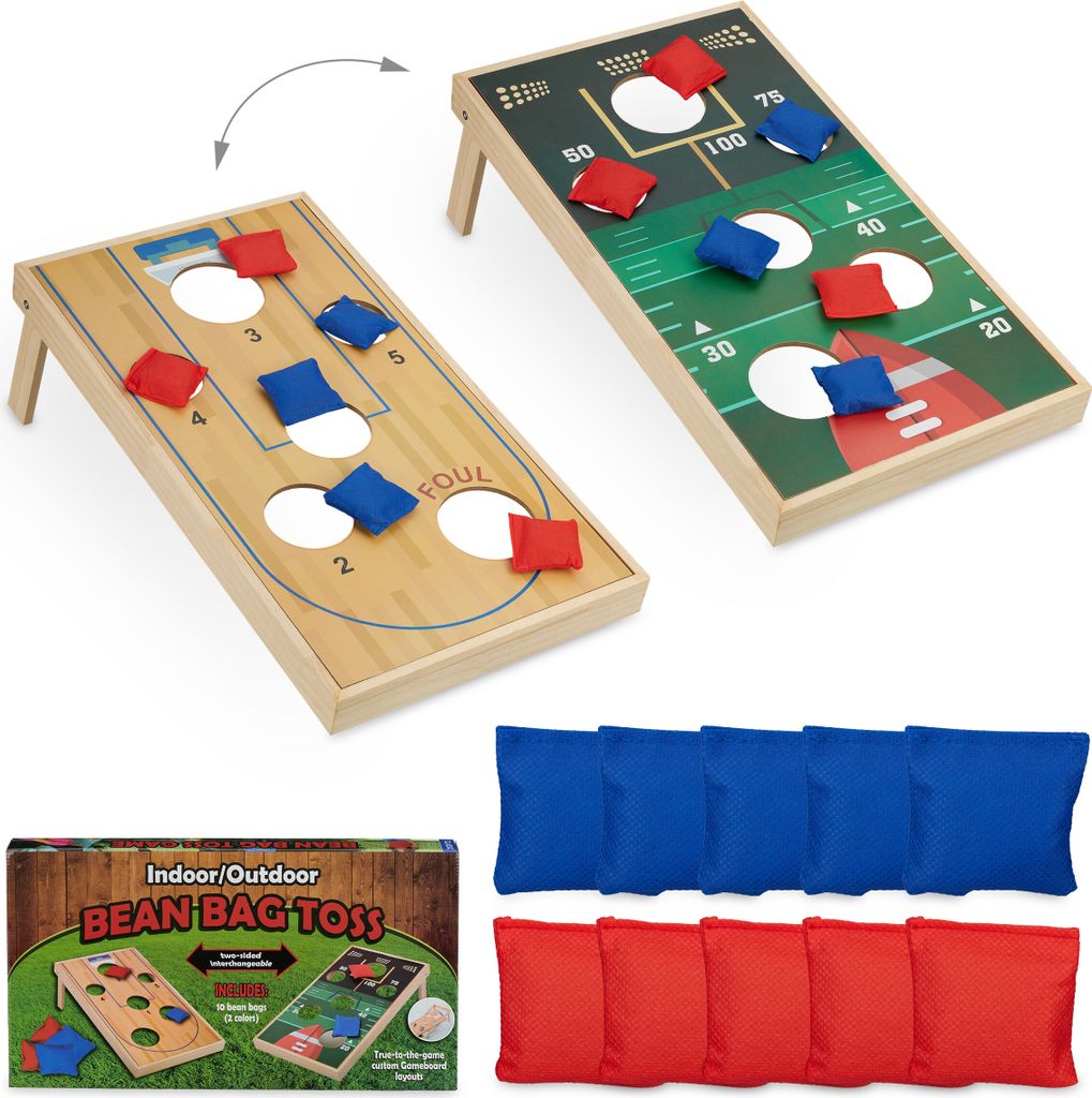 relaxdays 11 tlg. Cornhole Wurfspiel Produktbild 