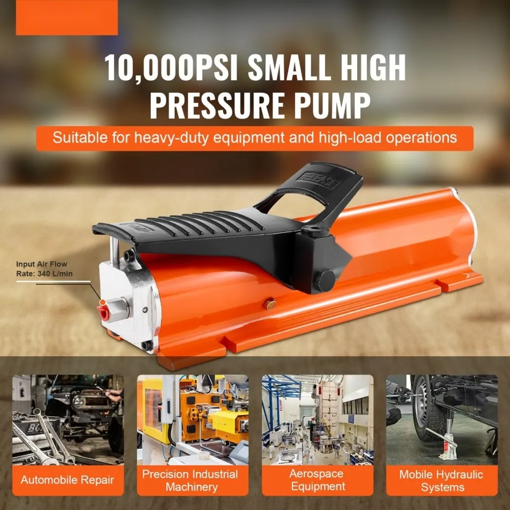 Pompe hydraulique à air haute pression 0,69 L - Modèle compact pro