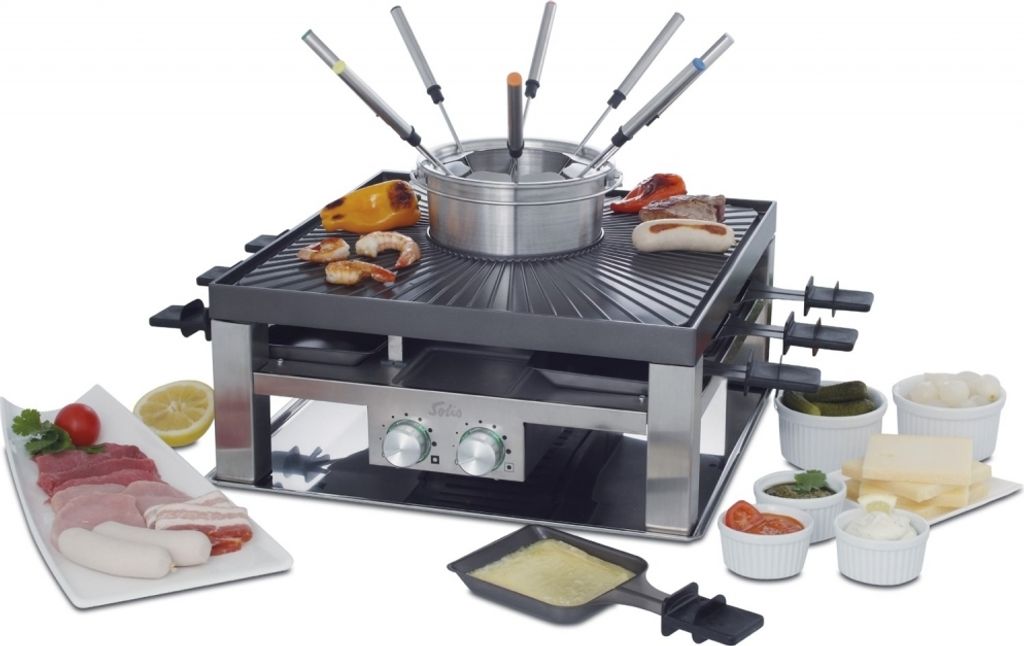 Solis Combi Grill 3 in 1 796 raclette grill - grill Immagine del prodotto 